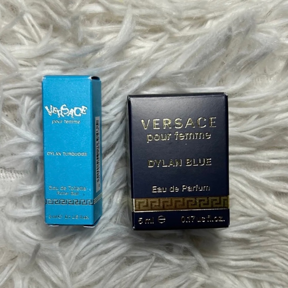 Versace Dylan Blue & Versace Dylan Turquoise